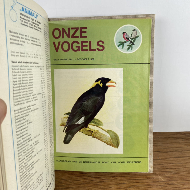 Onze vogels maandblad 1968