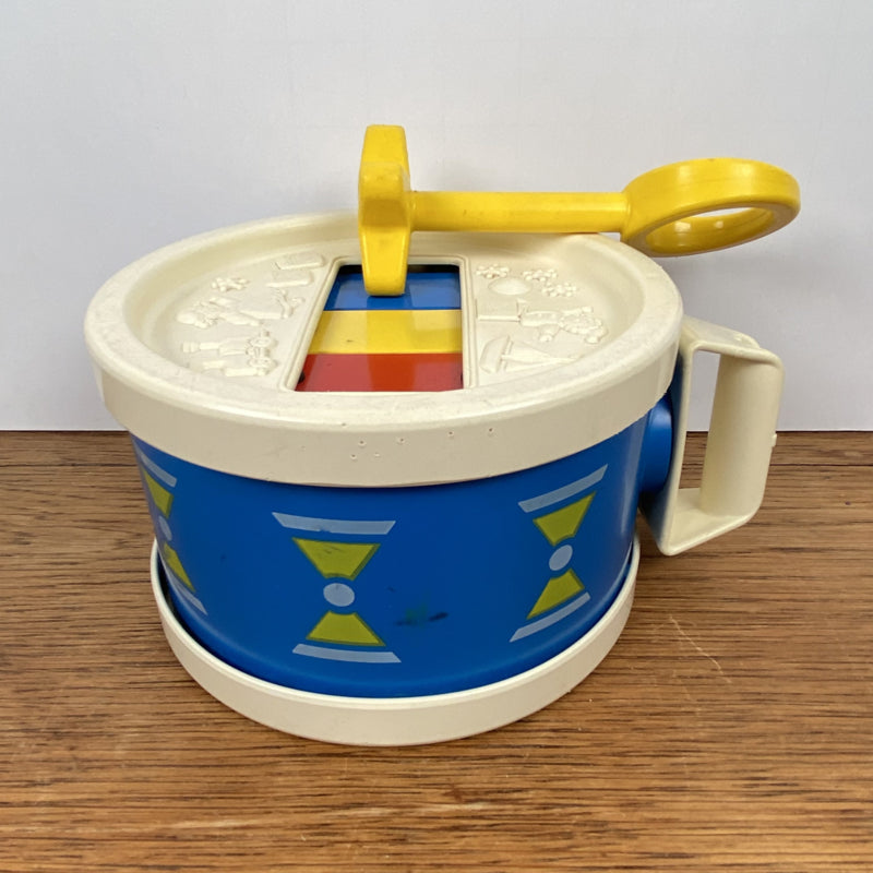 Vintage Fisher Price trommel