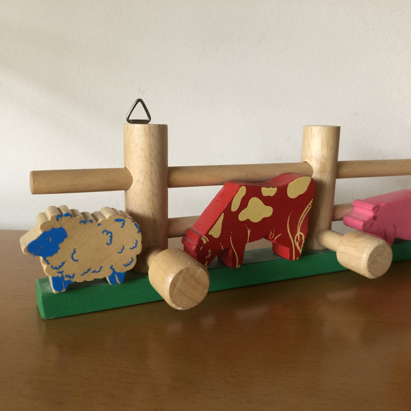 Kinderkapstok Eddu toy boerderij