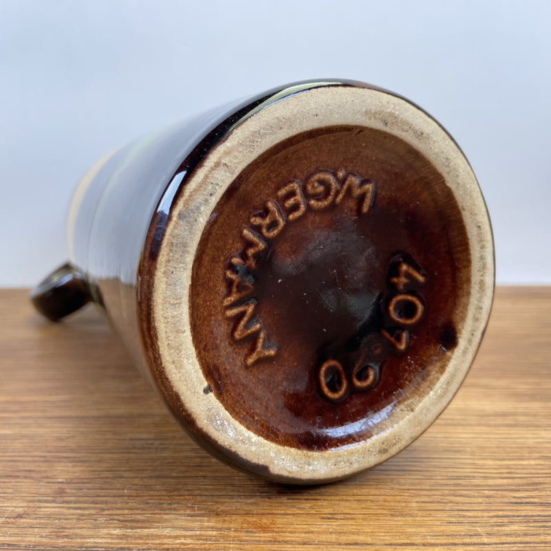 West Germany vaas groen geel 407-20