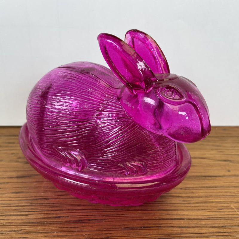Roze bonbonniere konijn
