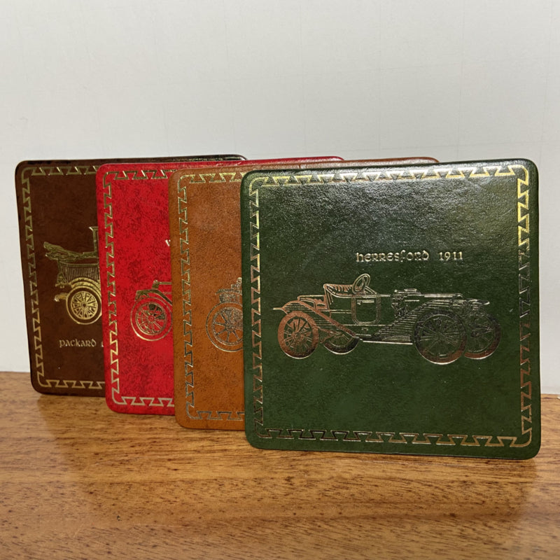Vintage onderzetters oldtimers
