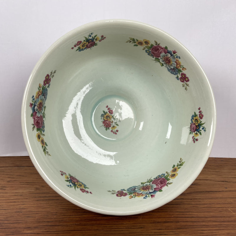 Vintage bloempot op voet