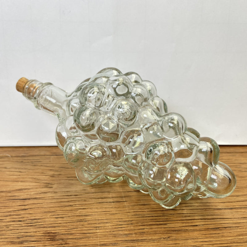 Vintage glazen druiventros karaf