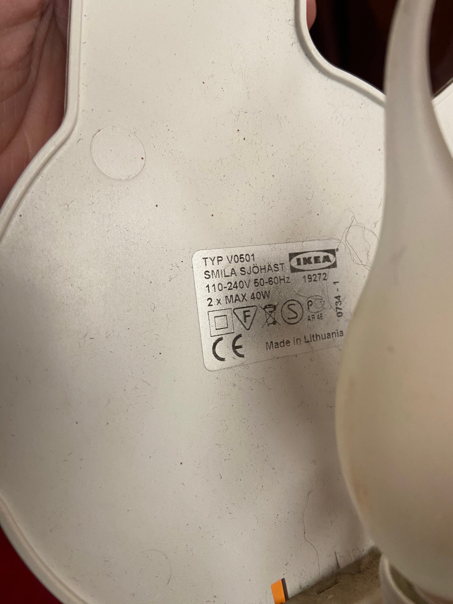 Ikea zeepaard lamp