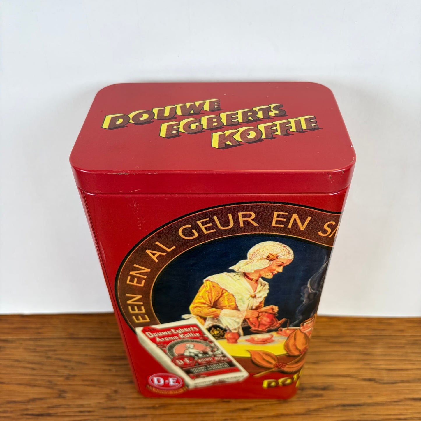 Retro DE koffieblik
