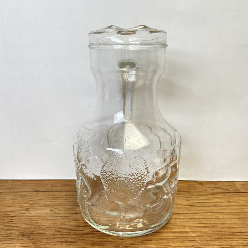 Glazen vintage waterkan