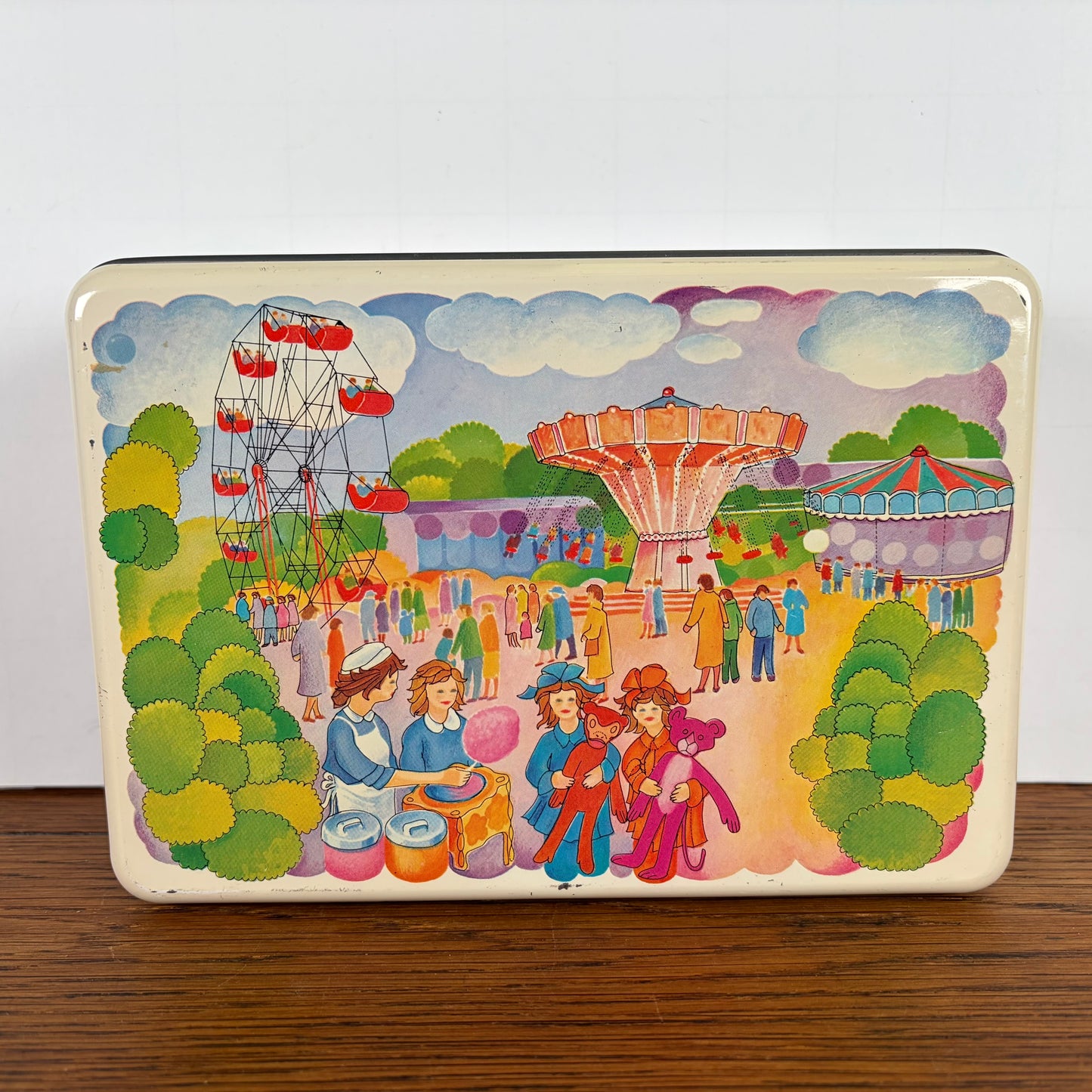 Vintage Verkade blik kermis