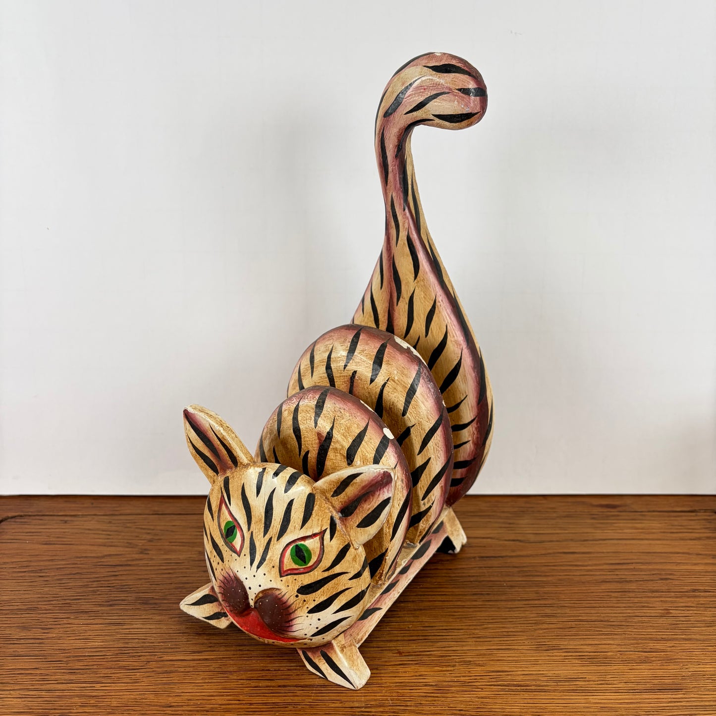 Vintage brievenhouder kat