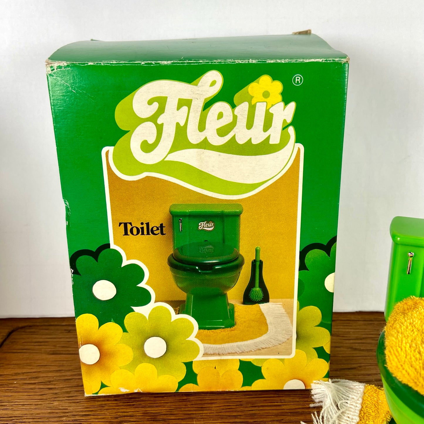 Vintage Fleur Toilet incl.doos