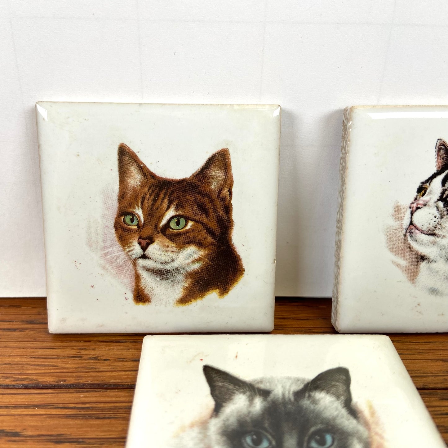 vintage tegeltjes katten