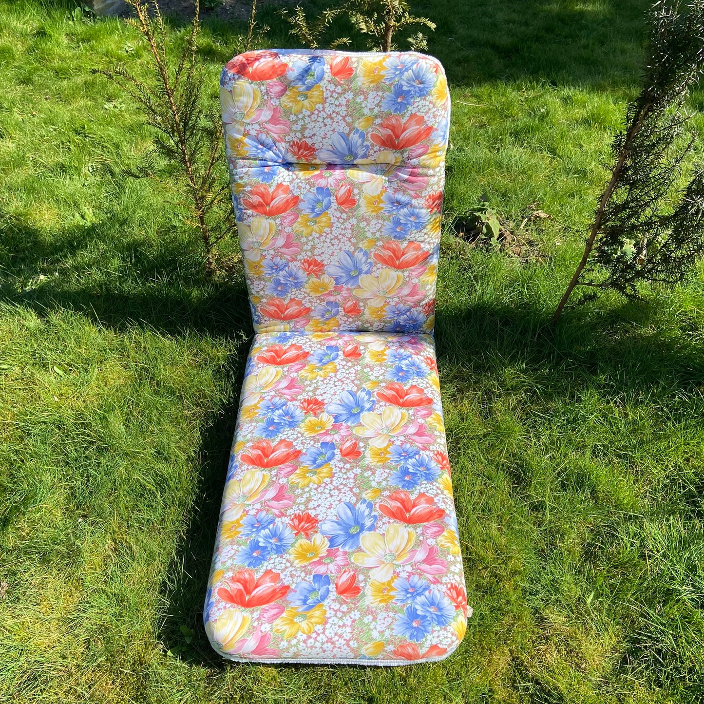 Vintage ligbed tuin kussen