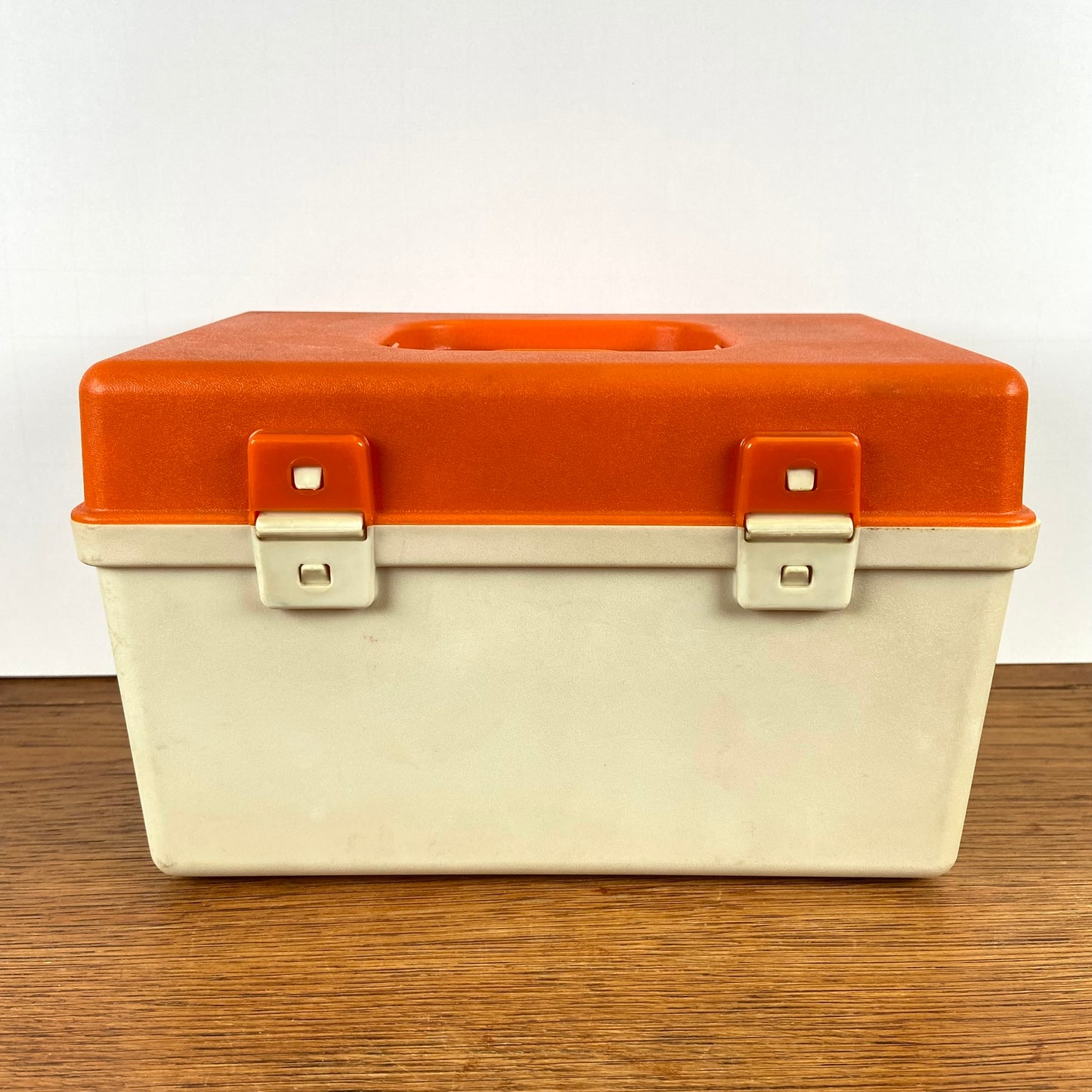 Kleine vintage naaibox curver