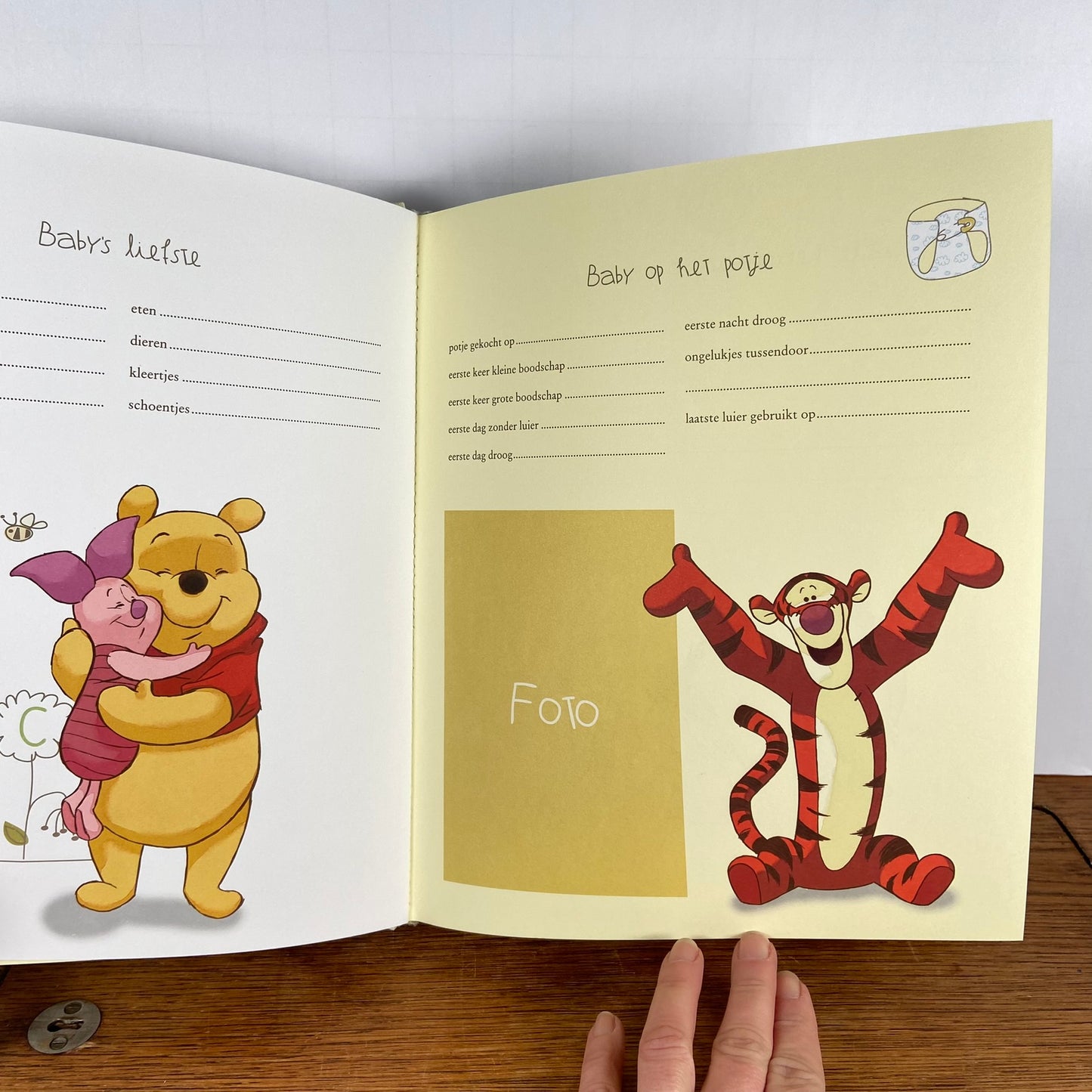 Babyboek Winnie the Pooh