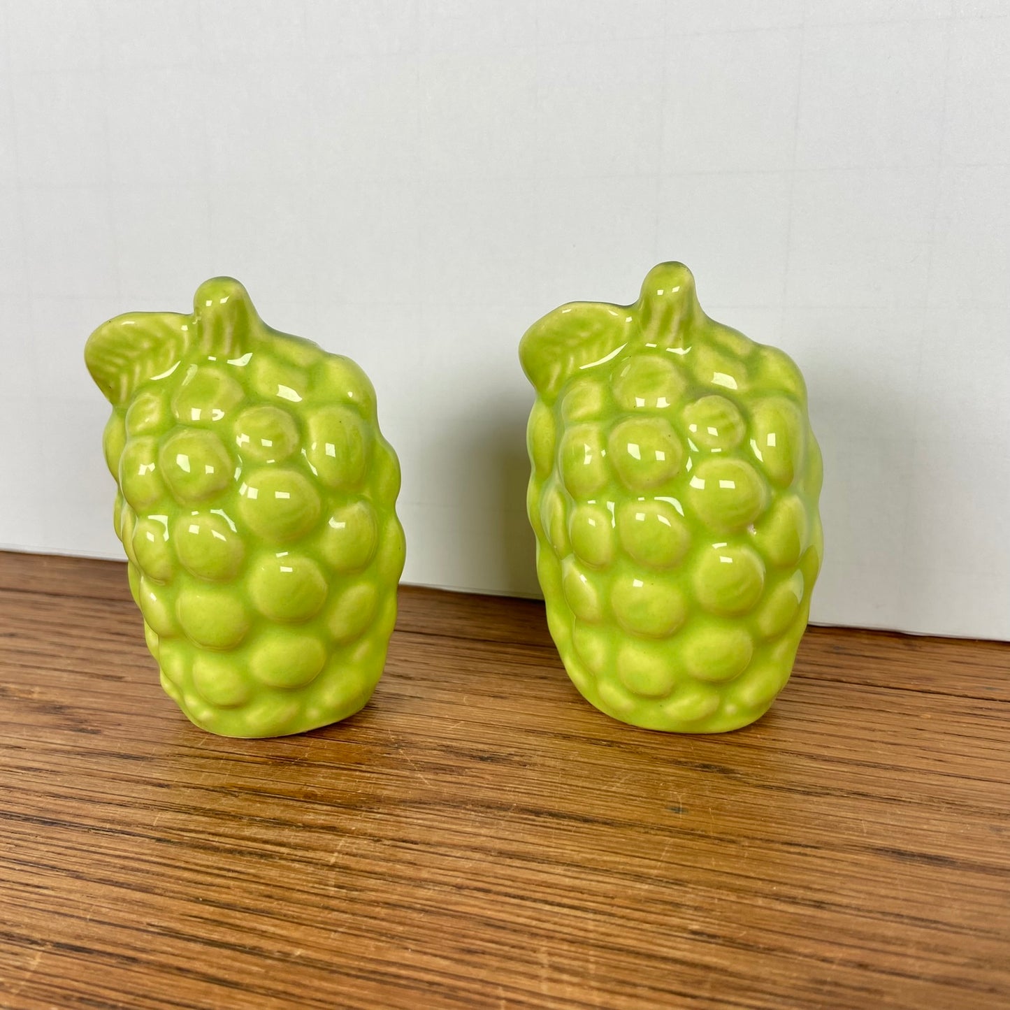 Peper en zoutstel groene druiven