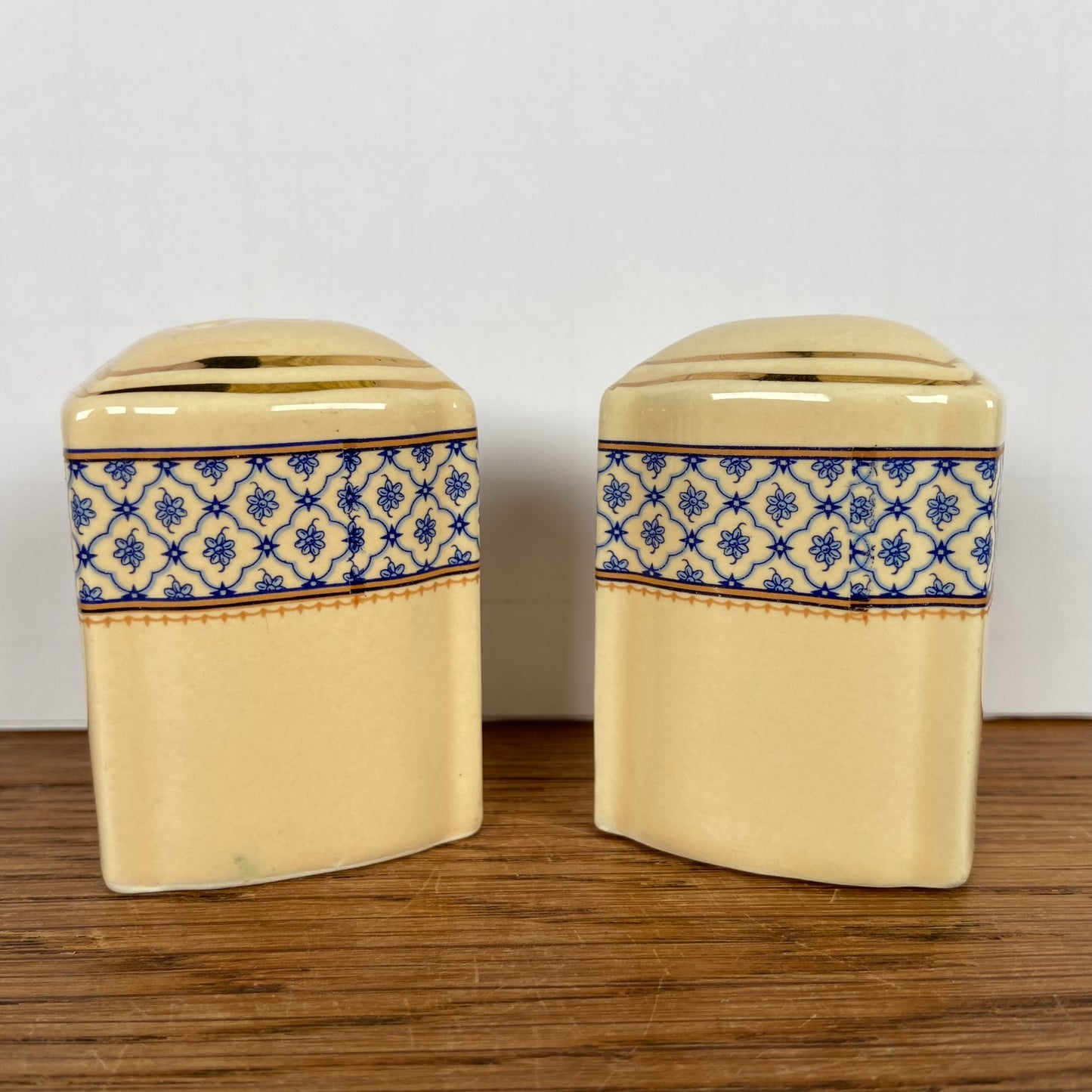 Vintage peper en zoutstel