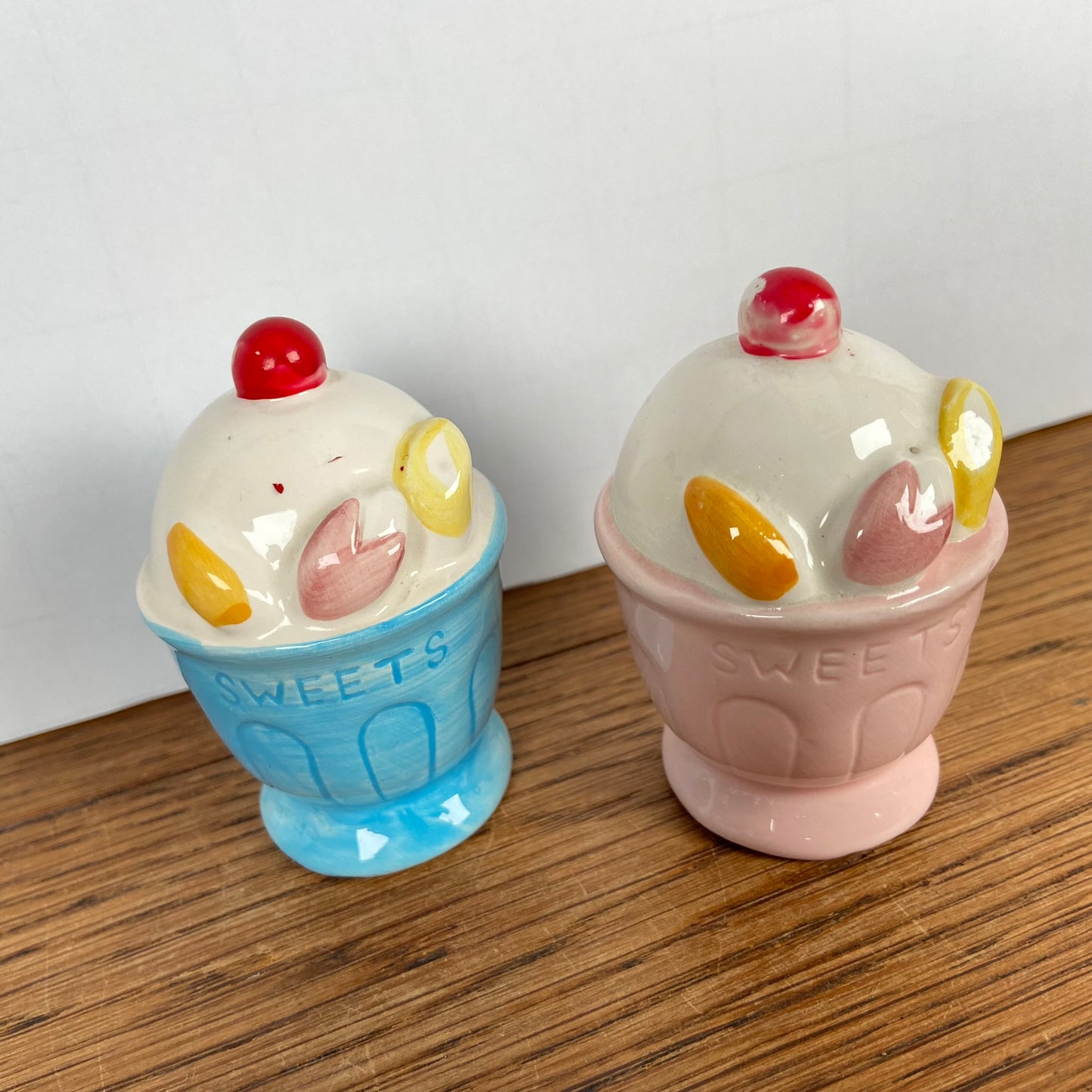 Peper- en zoutstel ijsjes