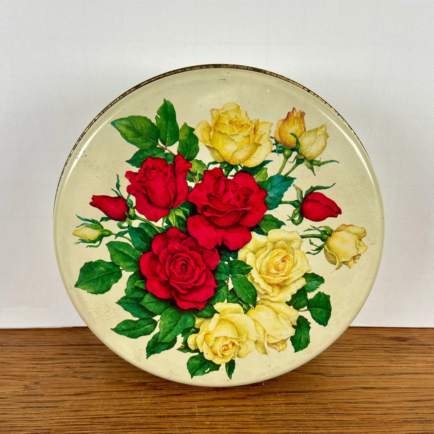 Vintage koektrommel Rozen Ira Denmark