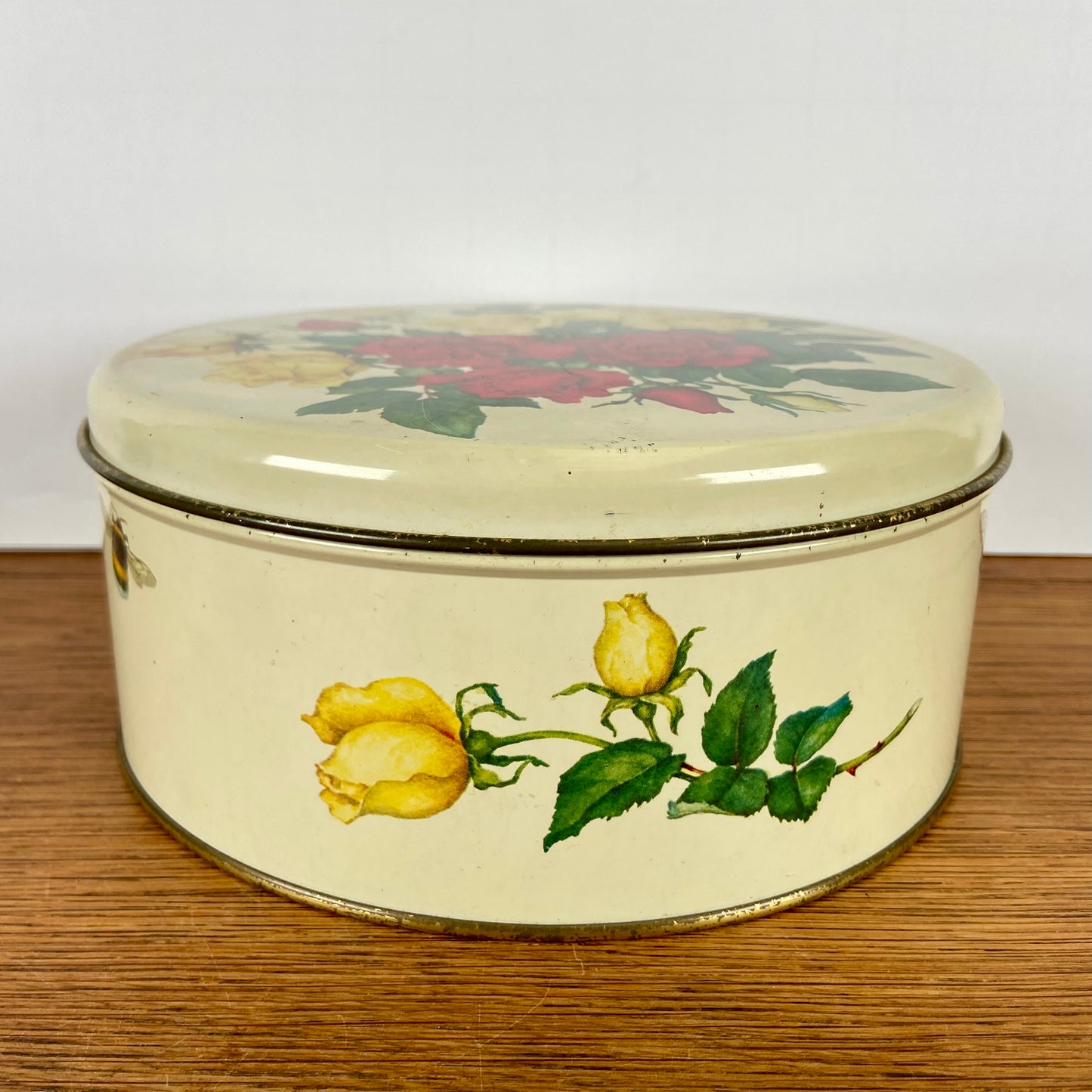 Vintage koektrommel Rozen Ira Denmark