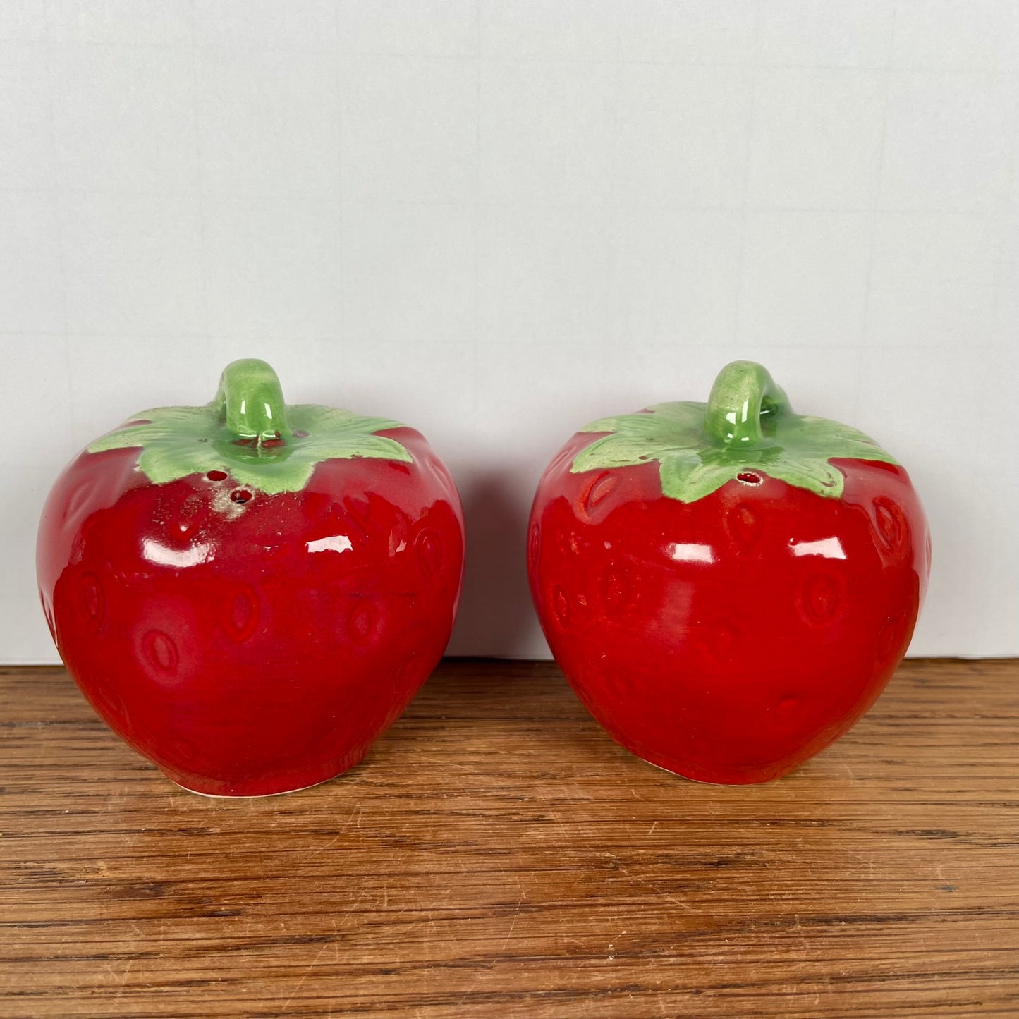 Peper- en zoutstel aardbeien