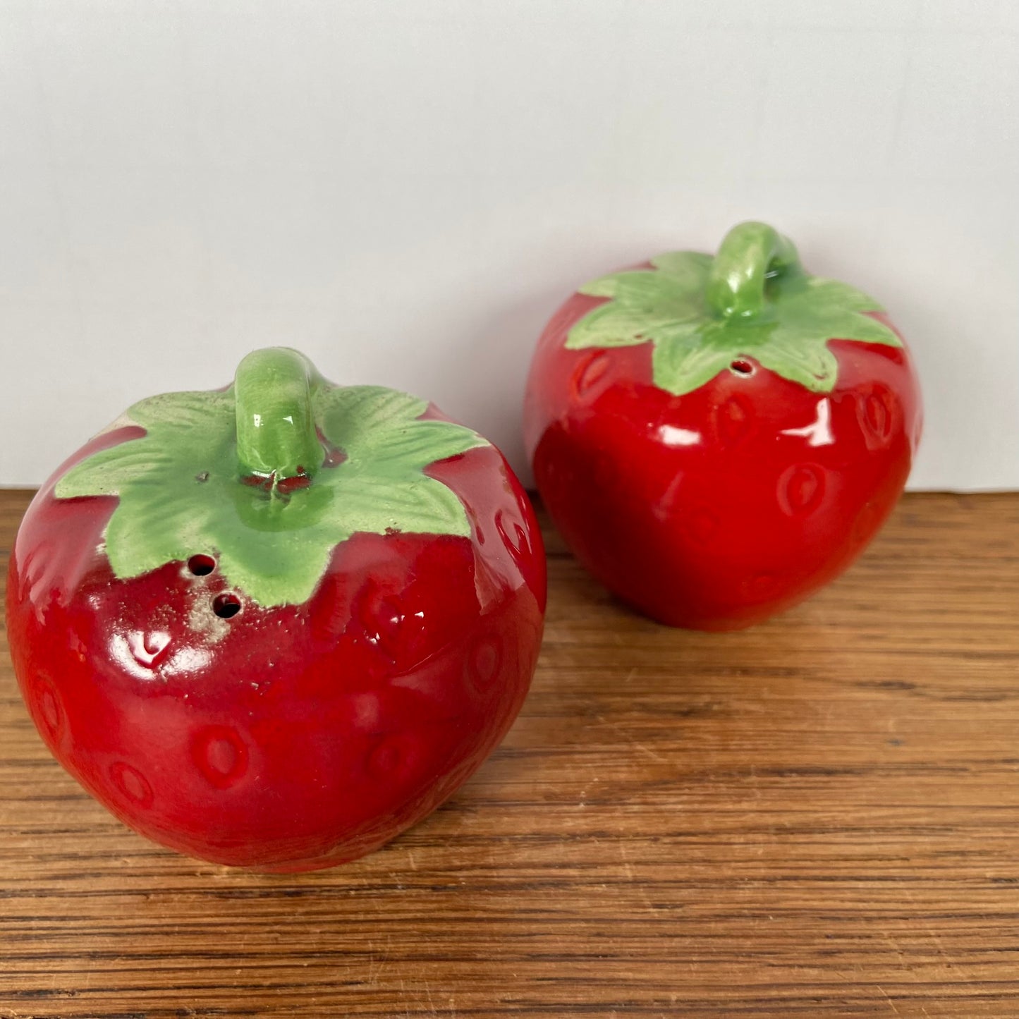 Peper- en zoutstel aardbeien