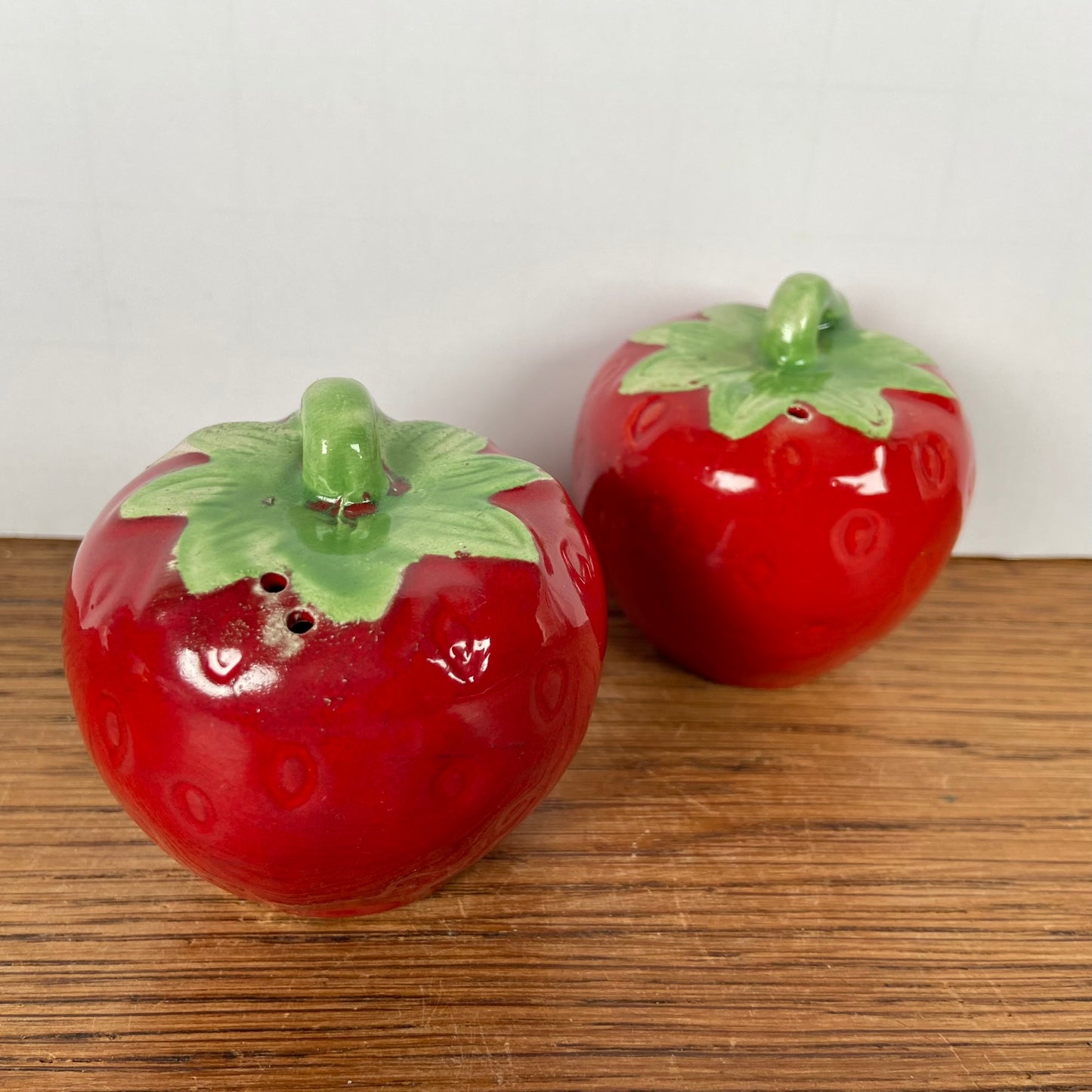 Peper- en zoutstel aardbeien