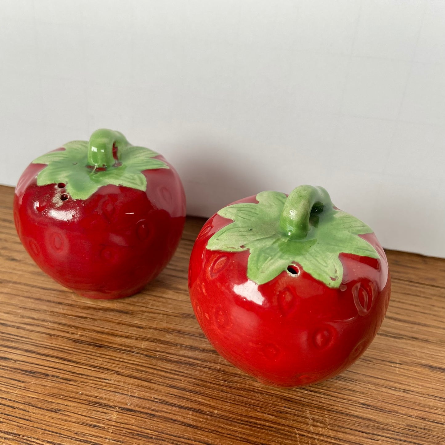 Peper- en zoutstel aardbeien