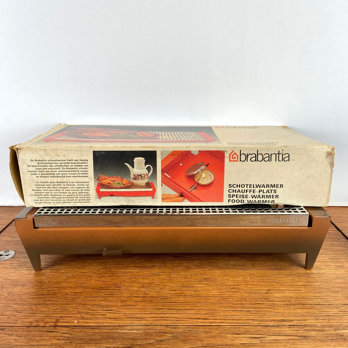 Vintage Brabantia Rechaud Shadow Brown