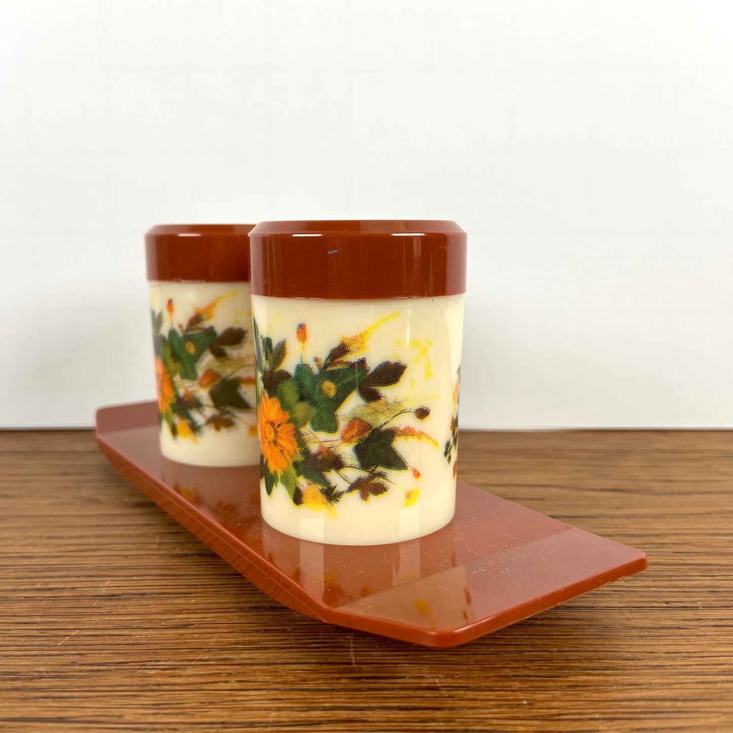 Vintage peper en zoutstel