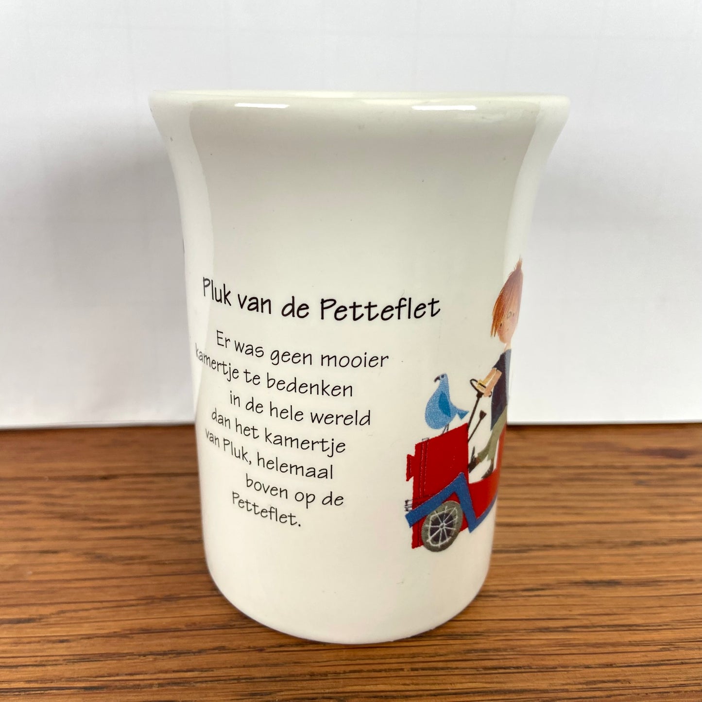 Mok Pluk van de Petteflet kraanwagen