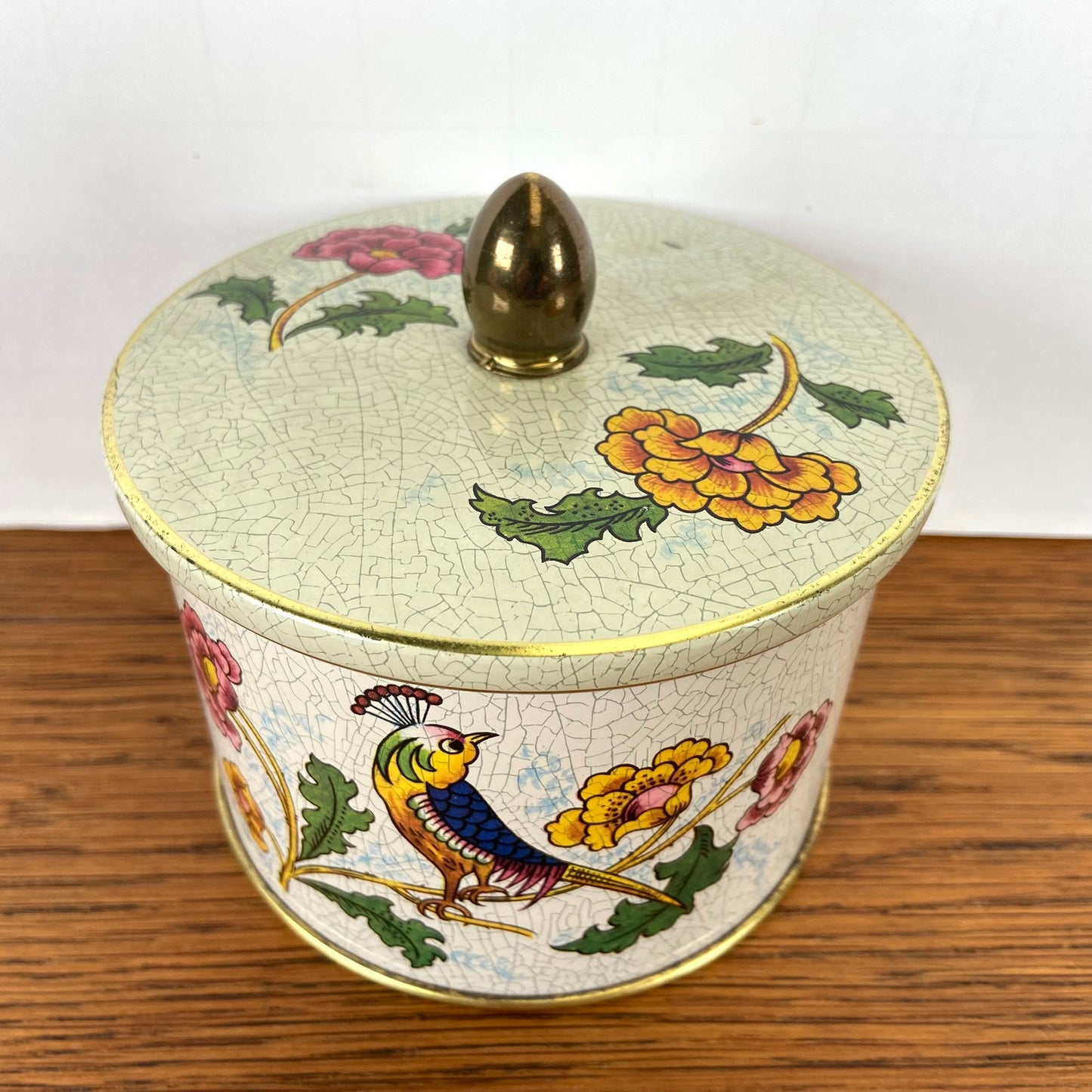 Vintage Cote dÓr blikje paradijsvogel