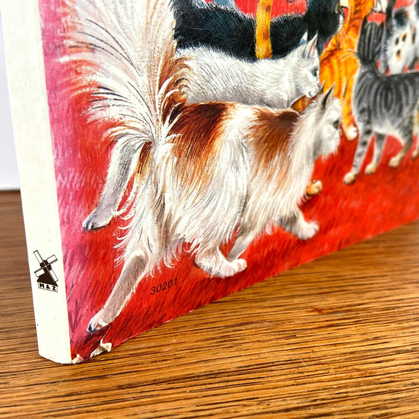 Vintage boek 10 speelse poesjes