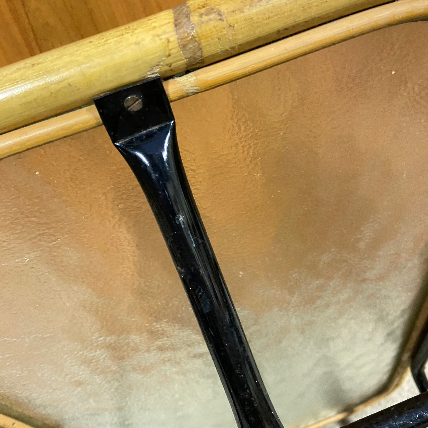 Vintage rotan salontafel