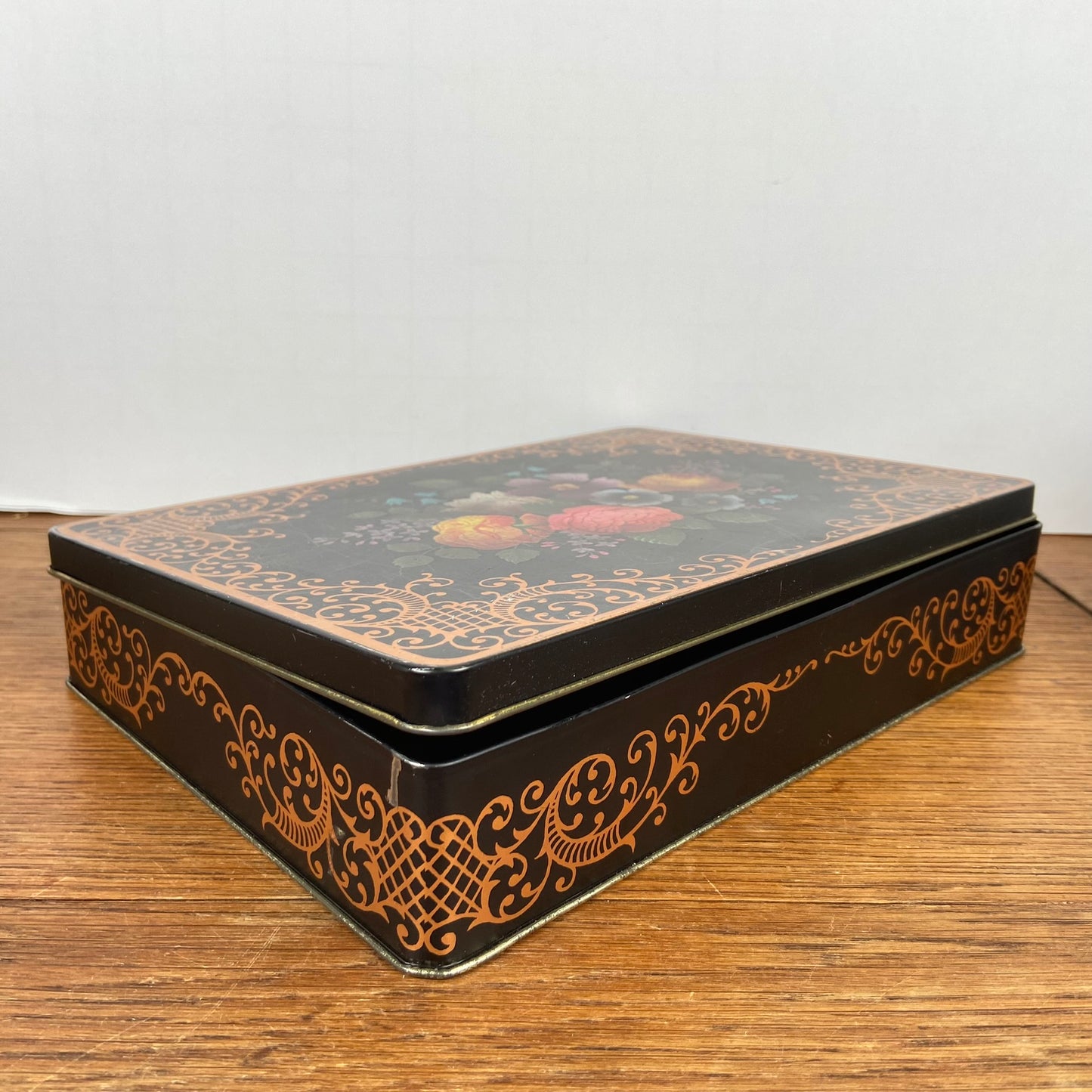 Barringer Wallis and Manner blik bloemen