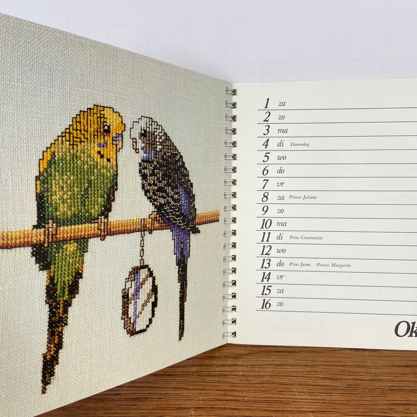 Kruissteek agenda 1983