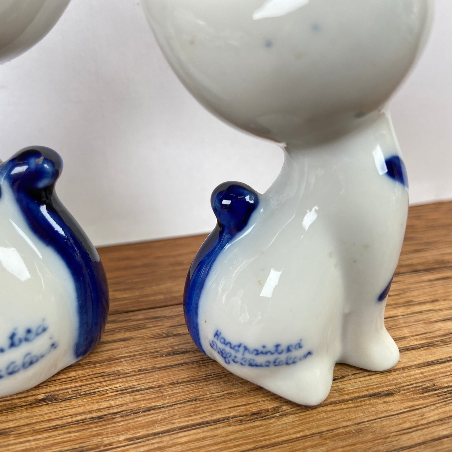 2 katten Delfts blauw