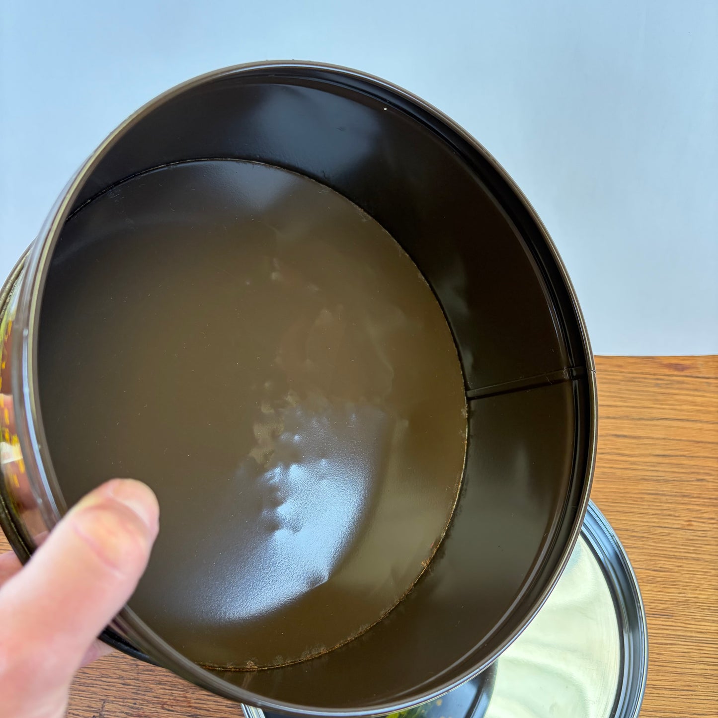 Vintage Brabantia koektrommel boterbloem