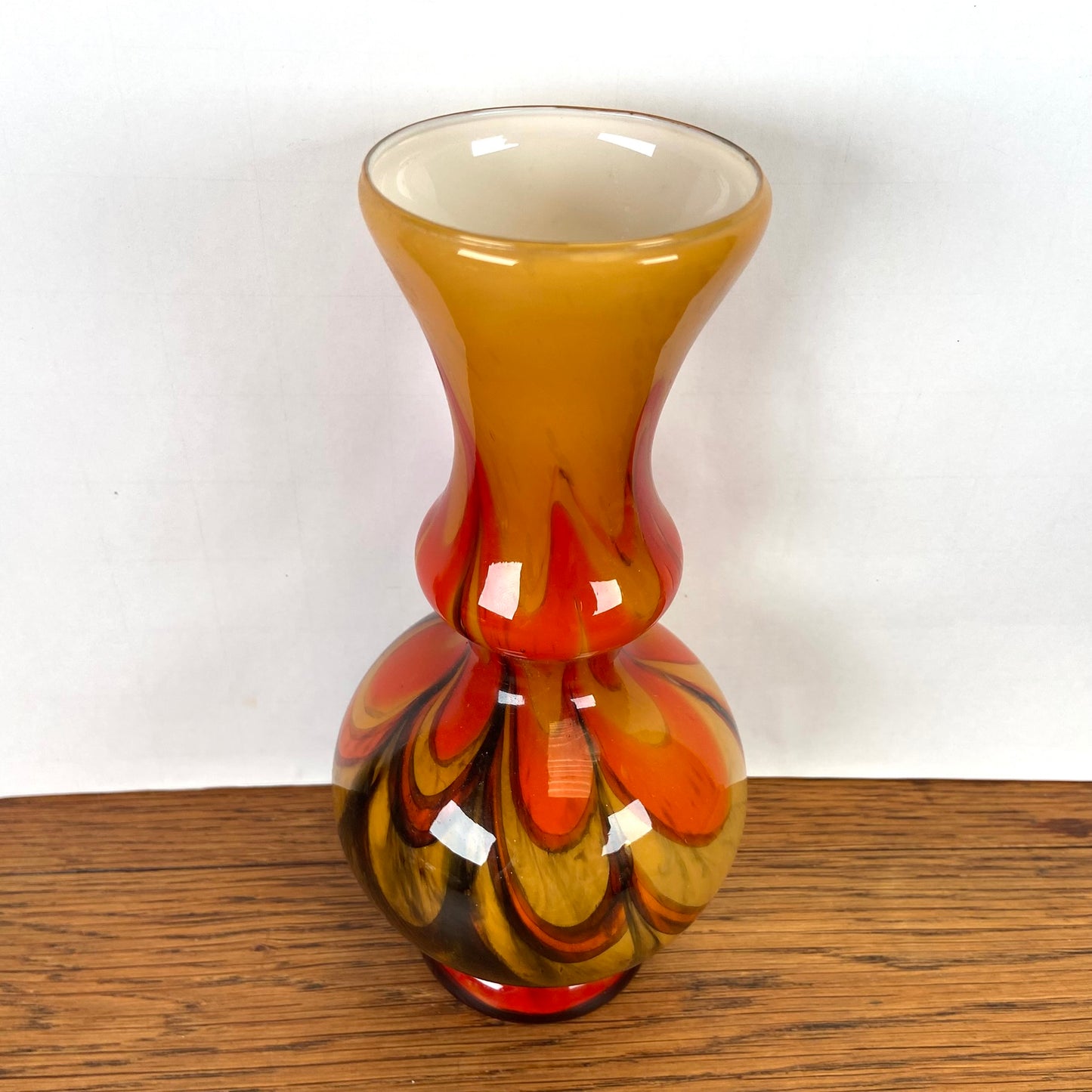 Vintage Opaline Florence vaas