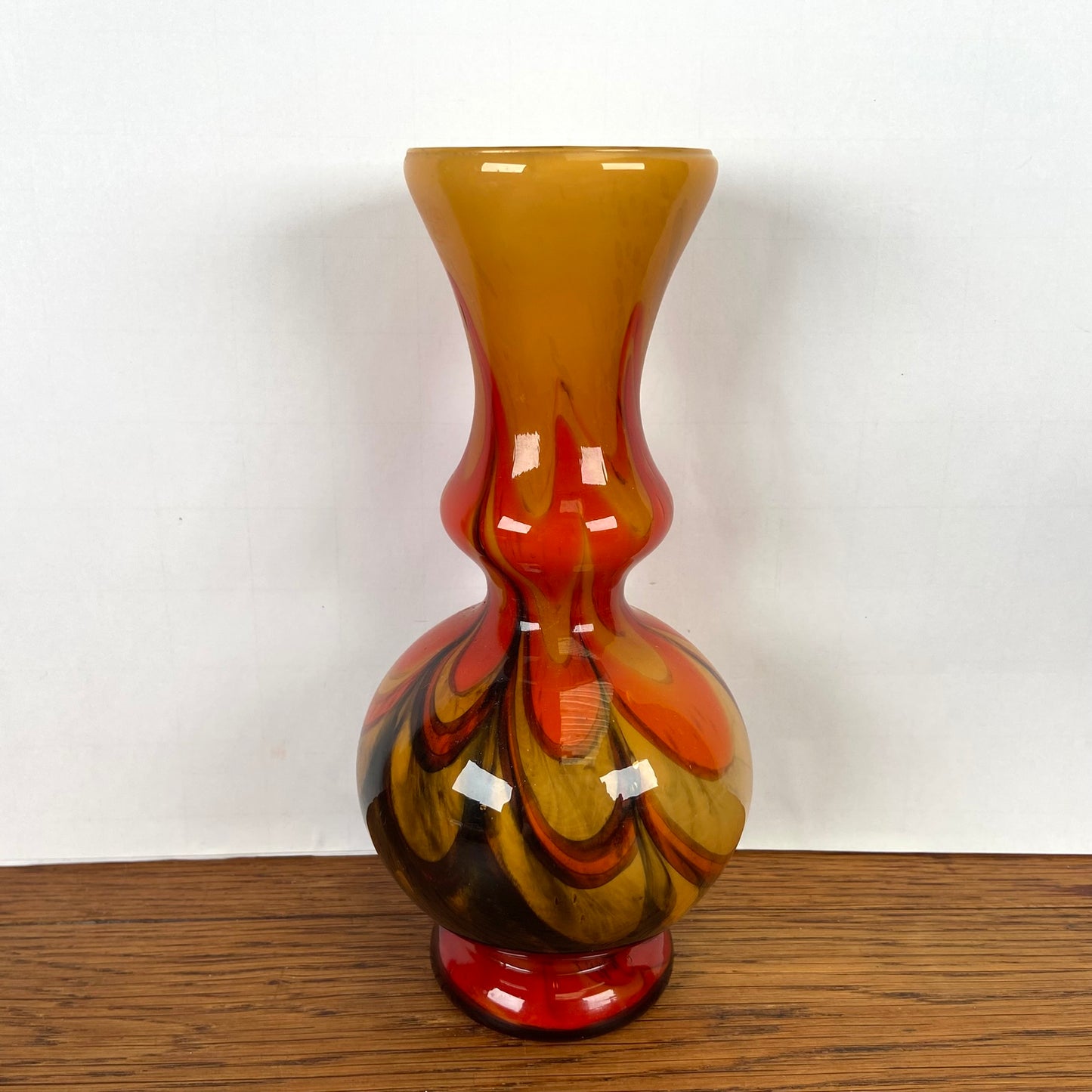 Vintage Opaline Florence vaas