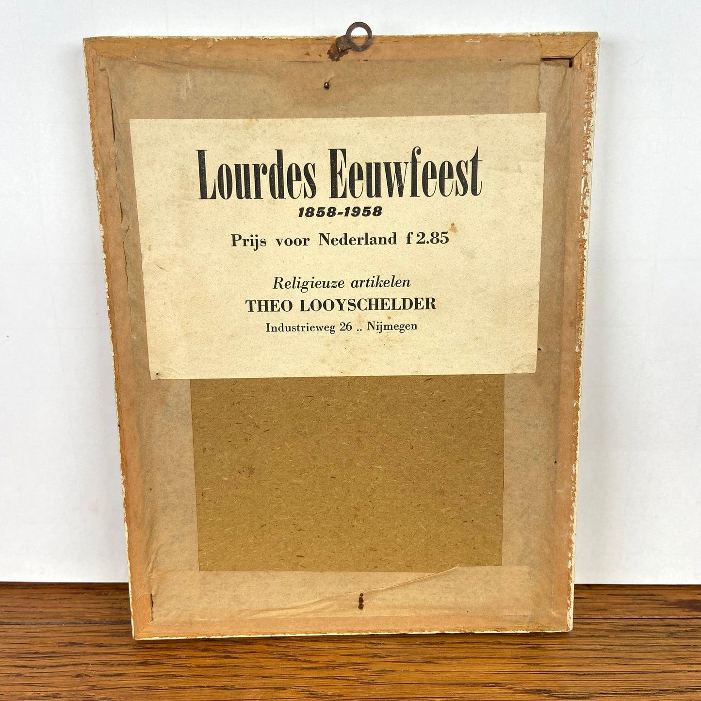 Vintage prent Lourdes Eeuwfeest