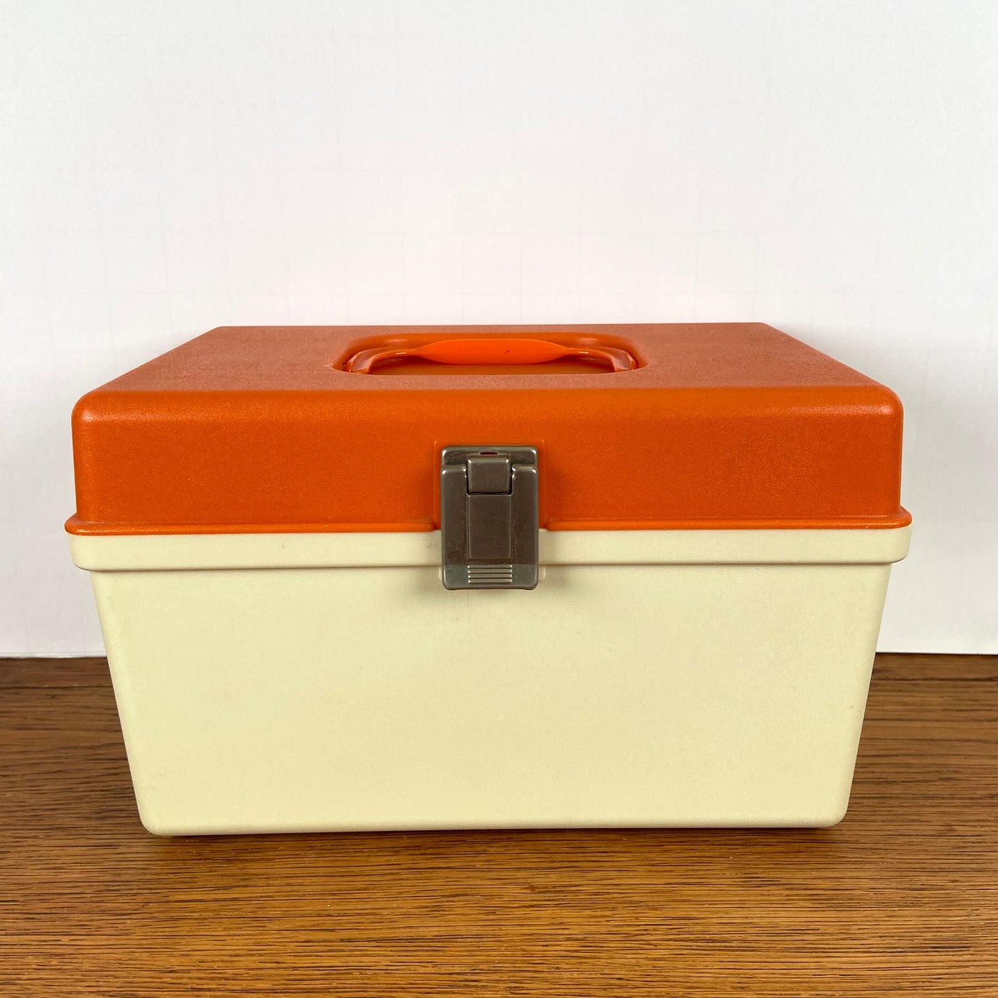 Kleine vintage naaibox curver