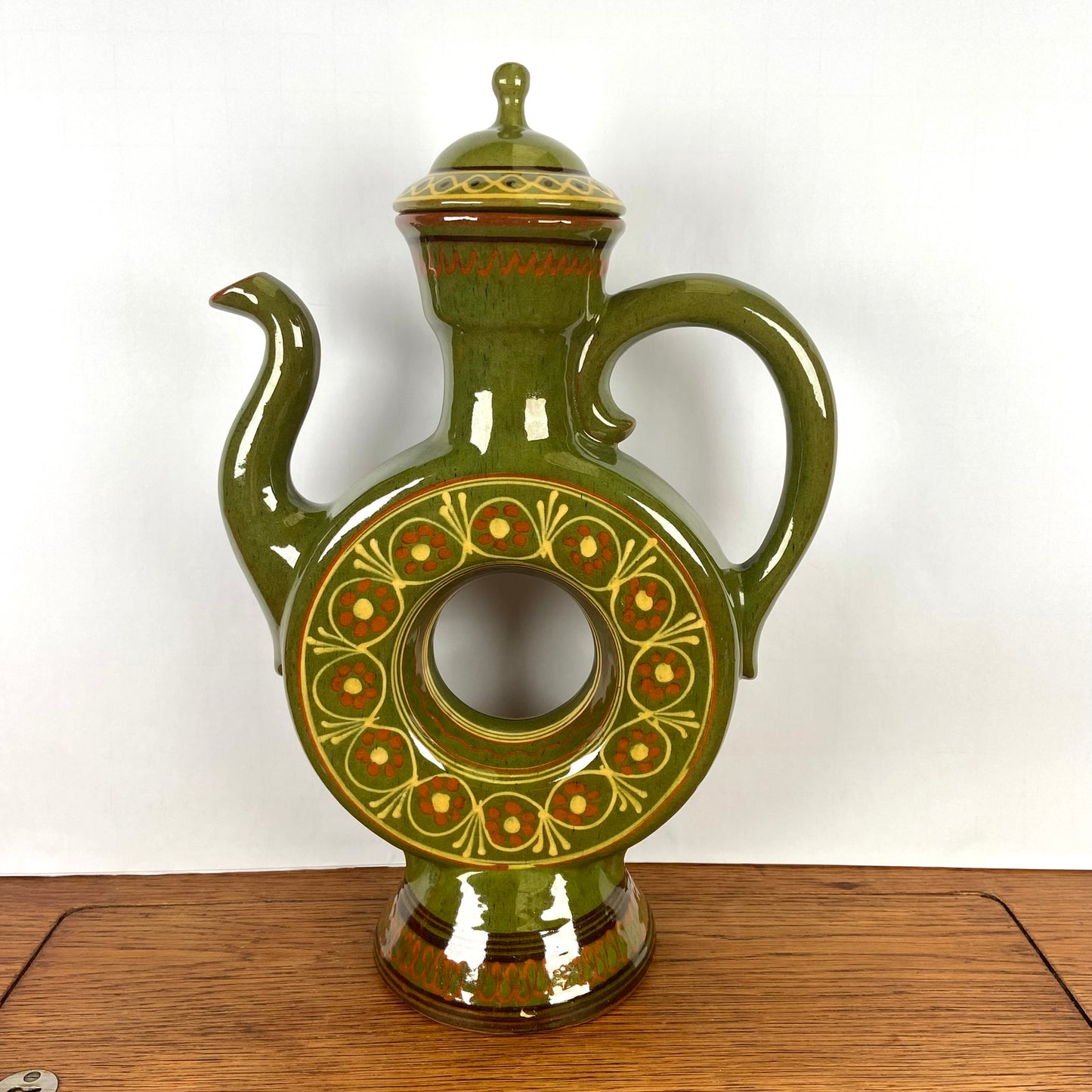 Vintage poolse koffiepot