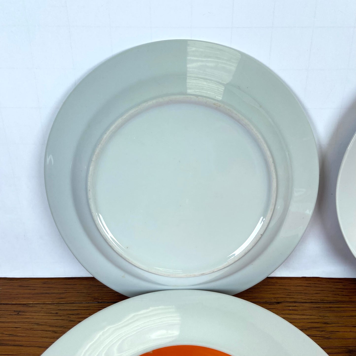 Vintage ontbijtbordjes