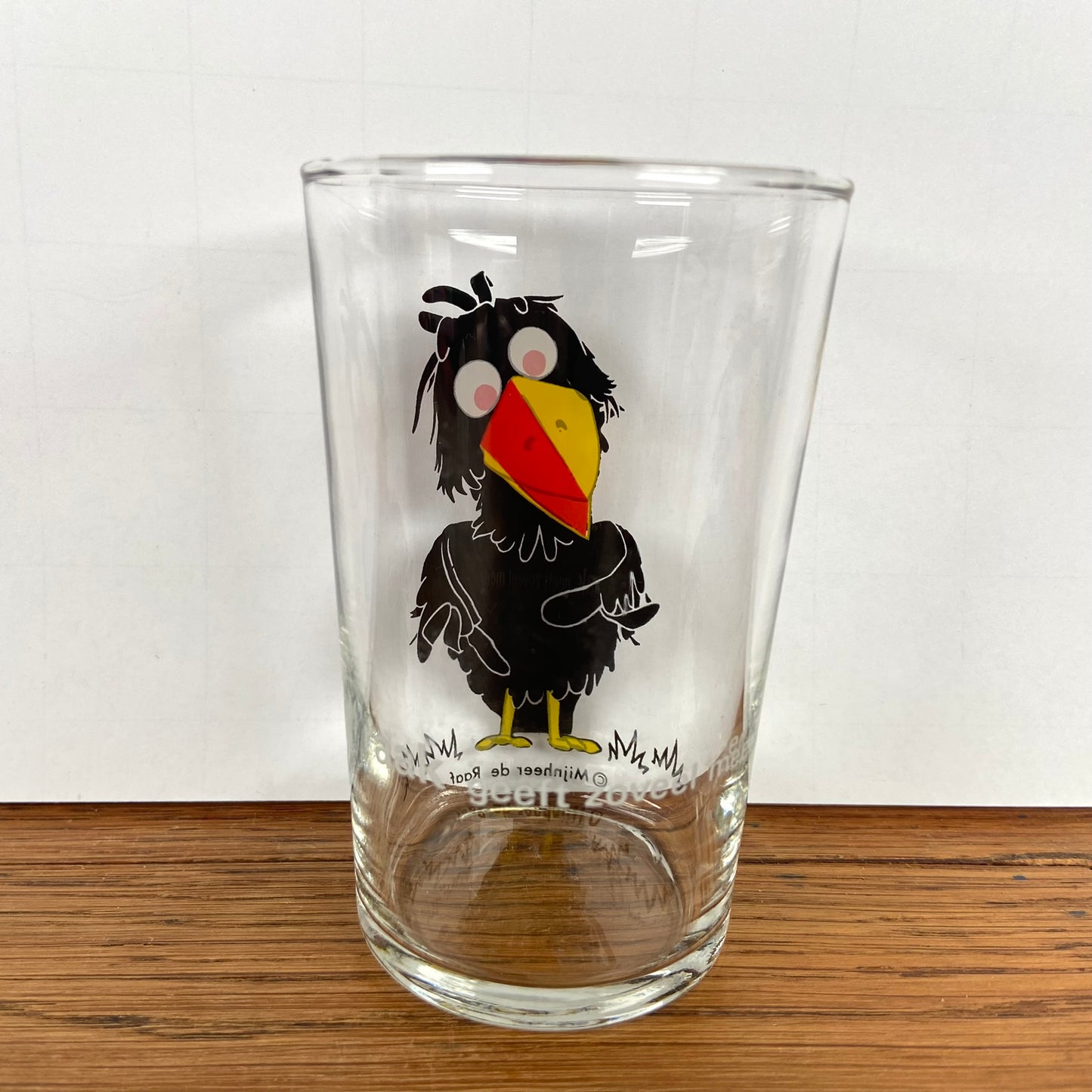 Vintage glas fabeltjes krant