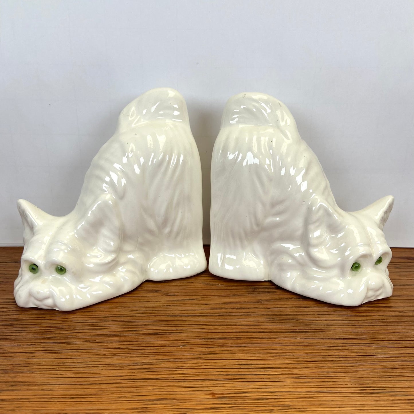 Vintage boekensteunen honden