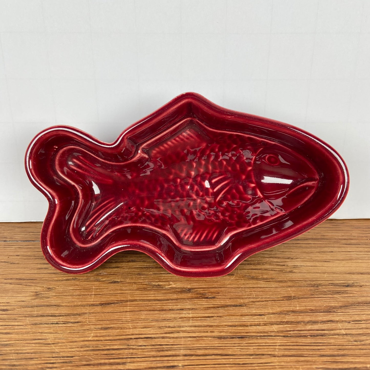 Vintage puddingvorm vis klein