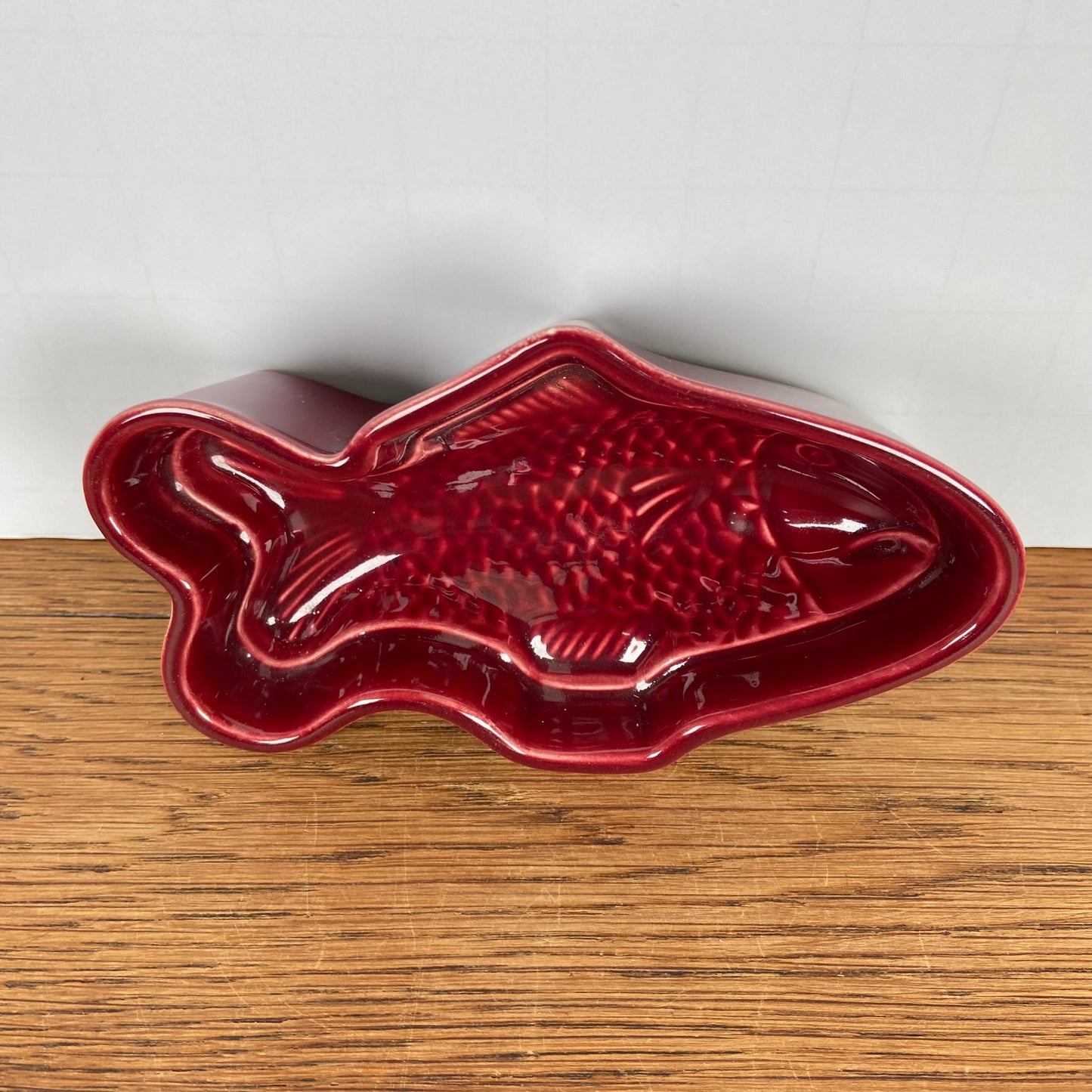 Vintage puddingvorm vis klein