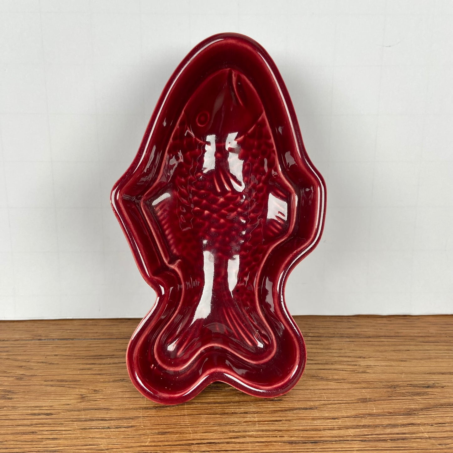 Vintage puddingvorm vis klein