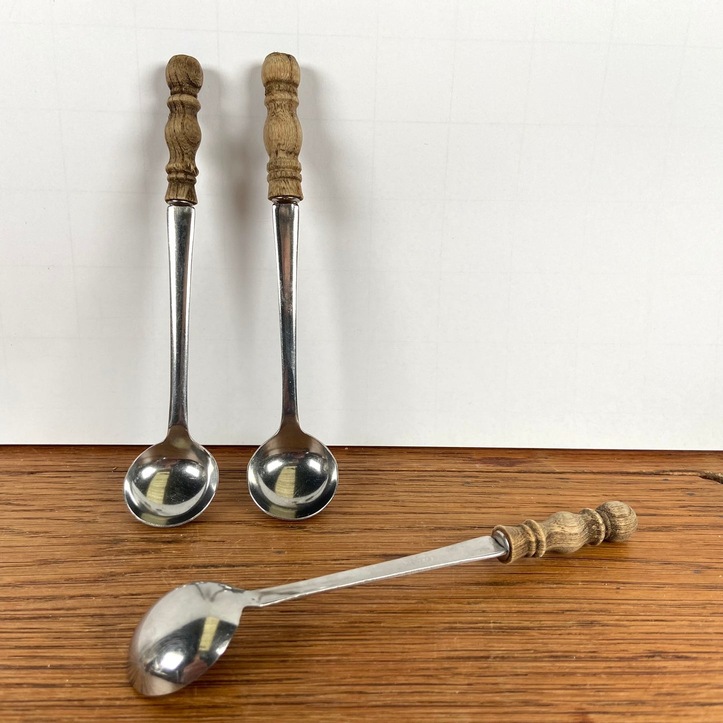 Vintage saus lepeltjes