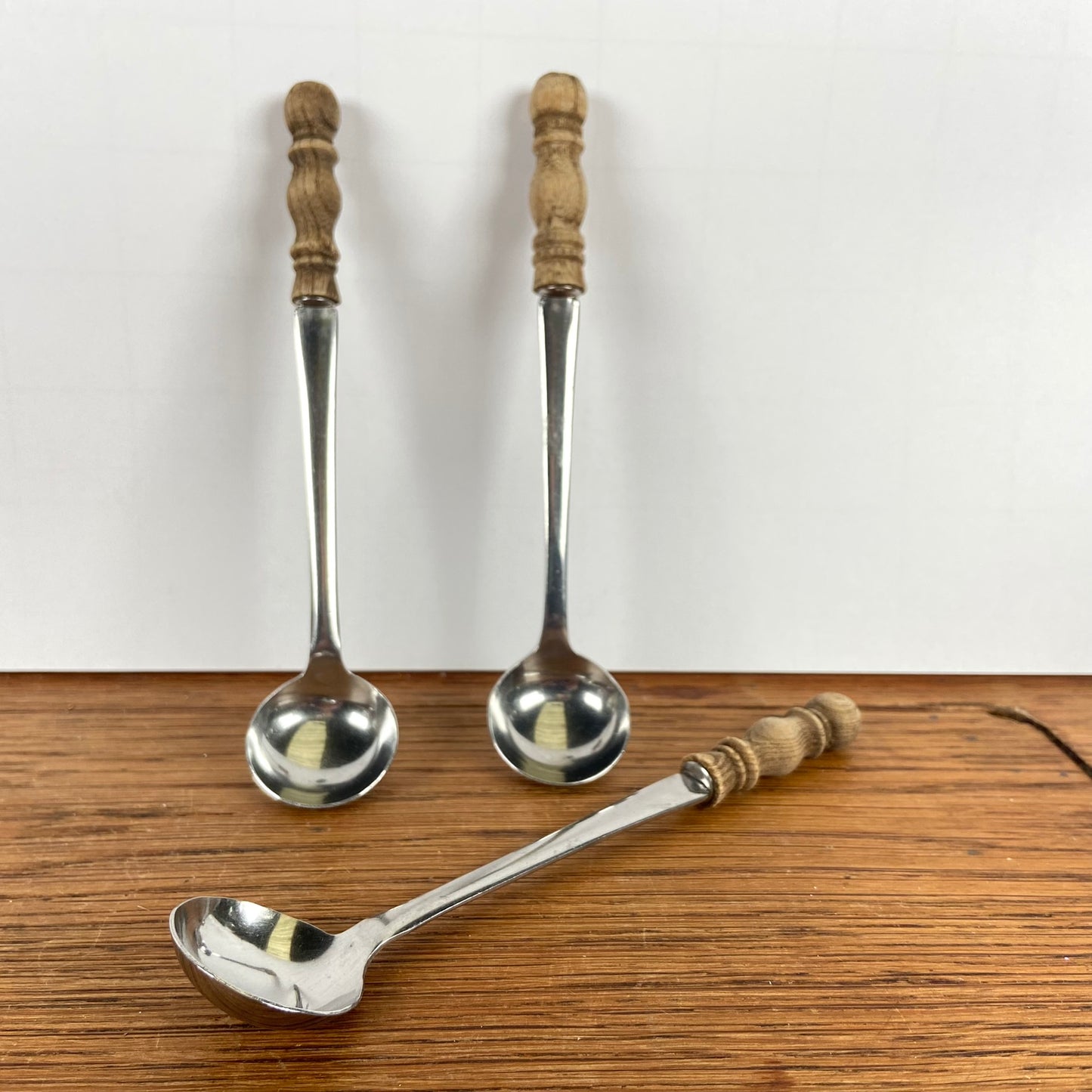 Vintage saus lepeltjes